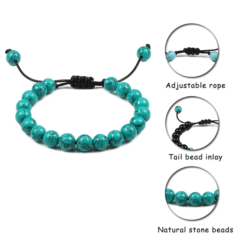 ADJUSTABLE STONE BRACELET