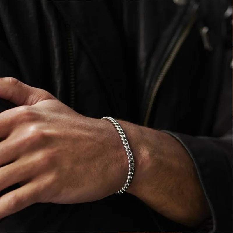 9MM AND 11MM STAINLESS STEEL BRACELET