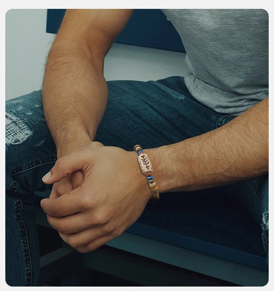 WOODEN FISH BRACELET