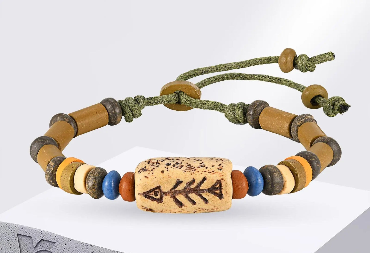 WOODEN FISH BRACELET