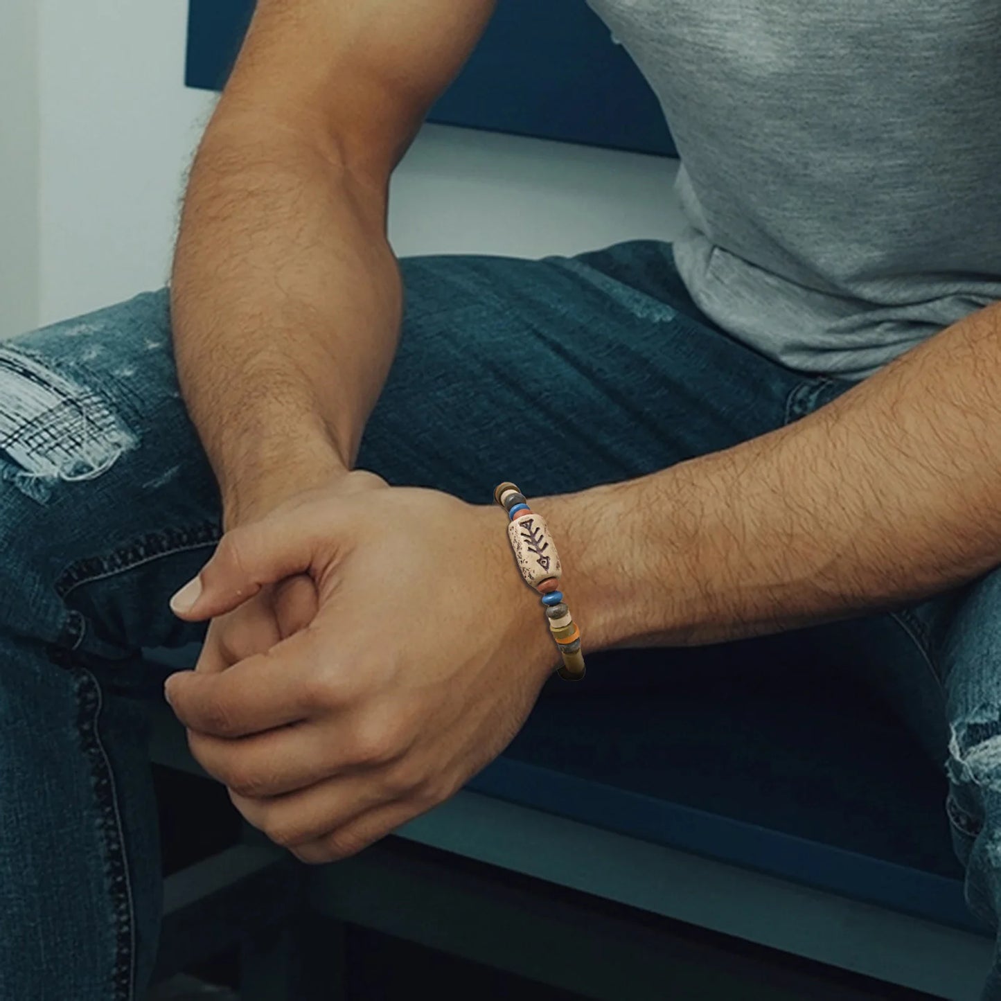 WOODEN FISH BRACELET