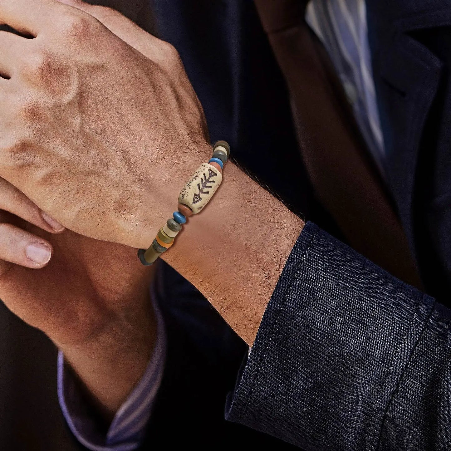 WOODEN FISH BRACELET