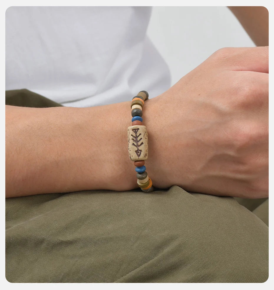 WOODEN FISH BRACELET