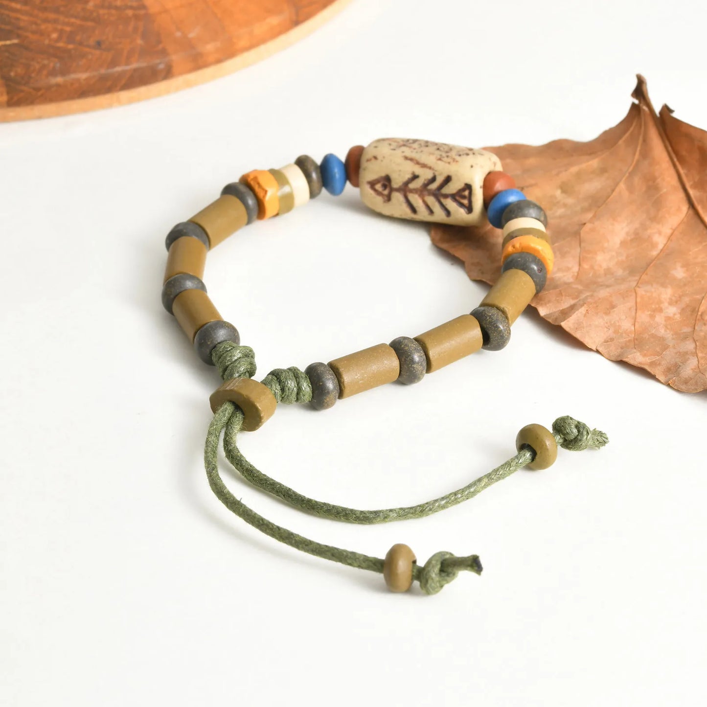 WOODEN FISH BRACELET