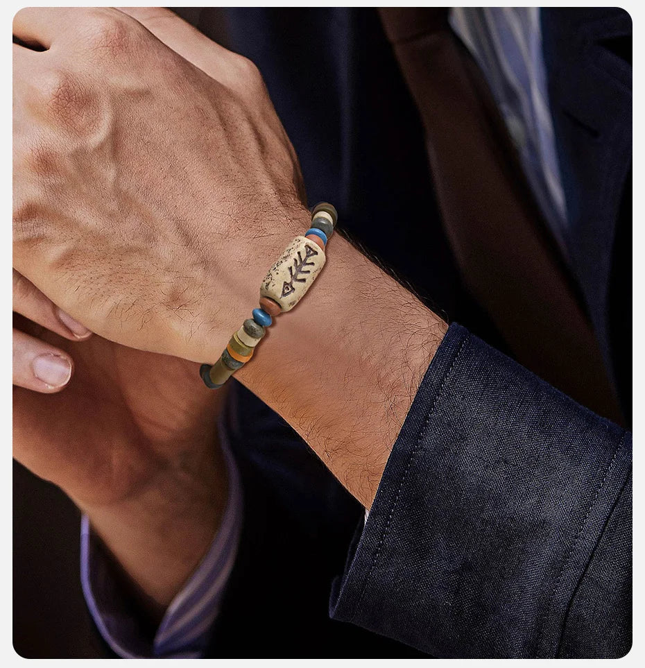 WOODEN FISH BRACELET