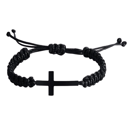 BRACELET WITH CROSS PENDANT